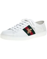 mens gucci bee trainers