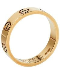 cartier gold rings for women