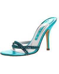 gina fur platform heels