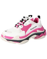 black and pink balenciaga shoes