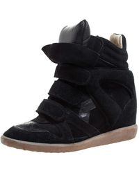 isabel marant platform sneakers