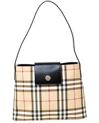 burberry nova check shoulder bag