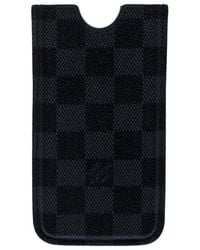 Louis Vuitton Damier Graphite Canvas Iphone Cover - Black