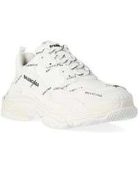 white balenciaga trainers womens