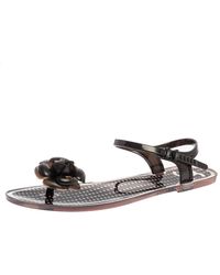 chanel jesus sandals