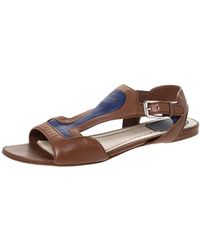 dior flat sandals
