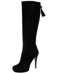 gucci boots high heel