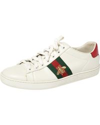gucci ace print sneakers