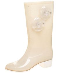 chanel rain boots 2018 price