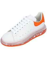 alexander mcqueen oversized sneaker orange