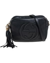 gucci disco bag black