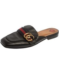 flat mules gucci