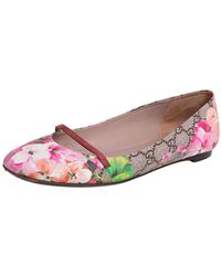 gucci flower flats
