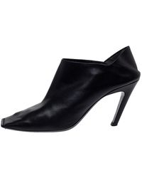 Balenciaga Square Toe Mule in Black Leather (Black) - Lyst