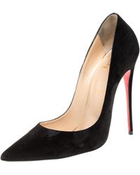 clear louboutin pumps