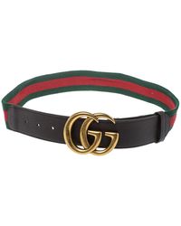 nylon web belt with double g buckle