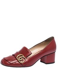 gucci pump heels
