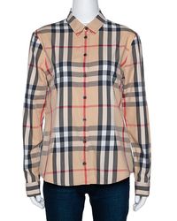 burberry shirt for ladies