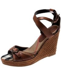burberry wedges sale