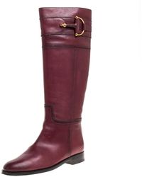 gucci knee high boots