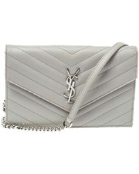 saint laurent monogram wallet