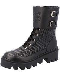 gucci matelasse boots