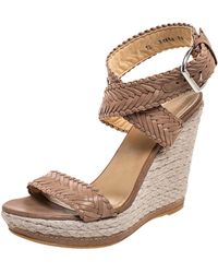 stuart weitzman toga ankle wrap espadrille