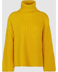 ARJE The Saskia Wool-blend Sweater - Yellow