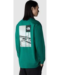 The North Face - 'Photo Print Long-Sleeve T-Shirt Tnf - Lyst