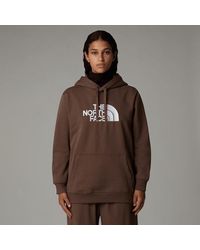 The North Face - Drew Peak Hoodie Smokey - Lyst