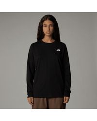 The North Face - ’S Long-Sleeve Simple Dome T-Shirt Tnf - Lyst