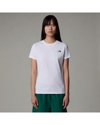 The North Face - ’Simple Dome T-Shirt Tnf - Lyst