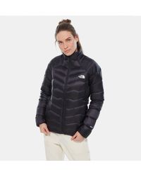 women's impendor down hoodie black