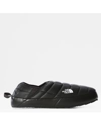 north face slippers red