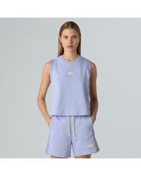 The North Face - Terry Relaxed Cropped Tank Top - Lyst