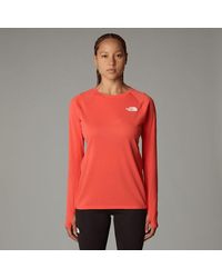 The North Face - ’S Summit Pro 120 Long-Sleeve Baselayer Radiant - Lyst