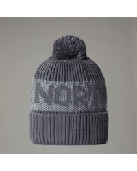 The North Face - Retro Cabin Beanie High Rise/Smoked P - Lyst