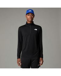 The North Face - 24/7 1/4 Zip Long-Sleeve T-Shirt Tnf - Lyst