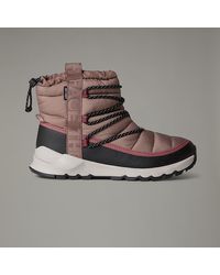The North Face - Thermoball Waterproof Lace-Up Winter Boots - Lyst