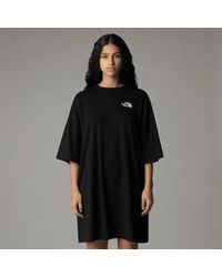 The North Face - ’S Simple Dome T-Shirt Dress Tnf - Lyst