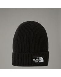 The North Face - Tnf Logo Box Cuffed Beanie Tnf - Lyst