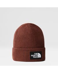 Berretto con risvolto e logo rosa di The North Face in Rosa | Lyst