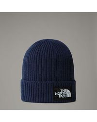 The North Face - Tnf Logo Box Cuffed Beanie - Lyst