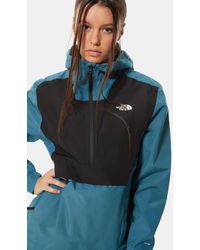 women's packable waterproof fanorak jacket