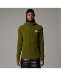 The North Face - ’S Summit Series Futurefleece Hooded Jacket Forest - Lyst