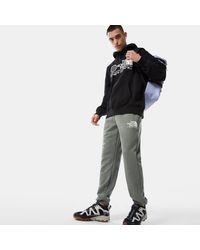 green north face joggers