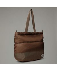 The North Face - Nuptse Tote Bag Smokey - Lyst