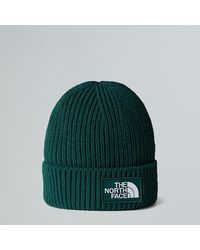 The North Face - Tnf Logo Box Cuffed Beanie - Lyst