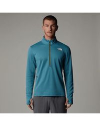 The North Face - 'Winter Warm Pro 1/4 Zip Fleece Algae - Lyst