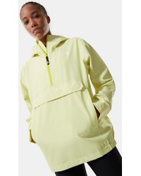 The North Face Women's Waterproof Fanorak Pale Lime - Yellow